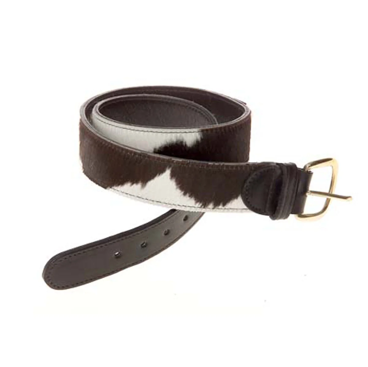 小物 Cow Hide Leather Narrow Belt Cow Hide Leather Narrow Belt -BLACK- – OBLIGE